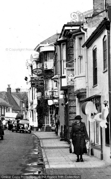 Photo of Southwold, The Victoria, East Street c.1955