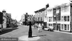 Town Hall And High Street c.1960, Southwold
