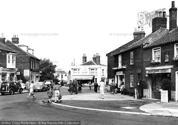 Photo of Southwold, Victoria Street c.1955
