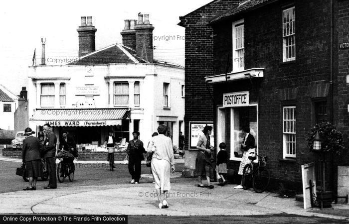 Photo of Southwold, Victoria Street, Post Office c.1955