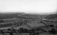 Calder Valley From Hollins Well c.1960, Sowerby Bridge
