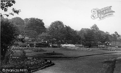 Floral Gardens, Crow Wood Park c.1960, Sowerby Bridge