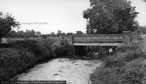 Photo of Sowerby, Road Bridge And Cod Beck c.1955