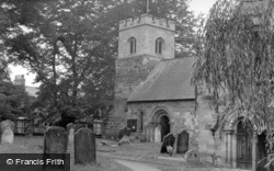 St Oswald's Church c.1955, Sowerby