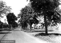 The Village And Avenue c.1955, Sowerby