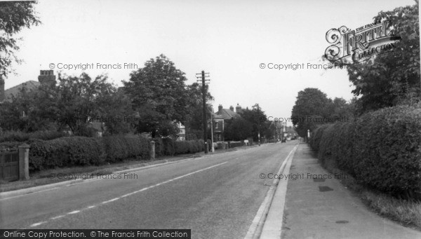 Photo of Sowerby, Thirsk Road c.1955