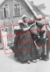 Mother And A Baby c.1930, Spakenburg