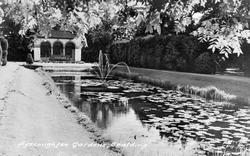 Ayscoughfee Gardens c.1955, Spalding