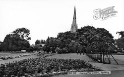 Ayscoughfee Gardens c.1965, Spalding