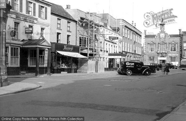 Photo of Spalding, Market Place c.1955