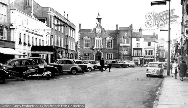 Photo of Spalding, Market Place c.1960