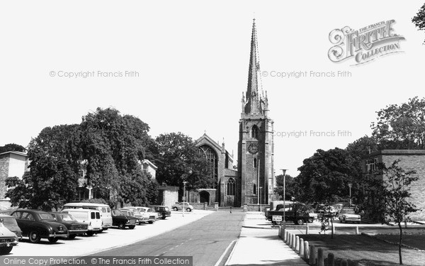 Photo of Spalding, The Vista And St Mary And St Nicholas Church c.1965