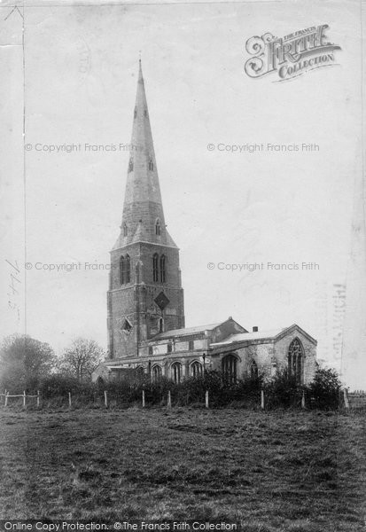 Photo of Spaldwick, St James' Church 1906