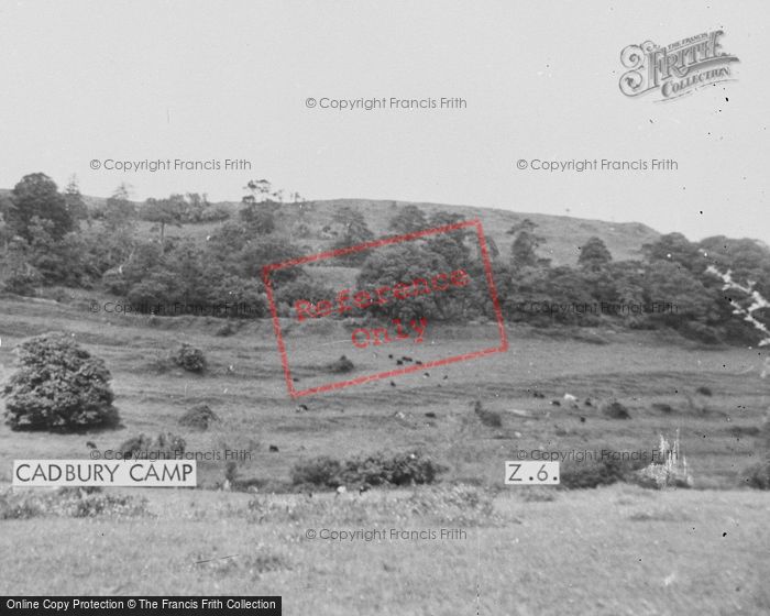 Photo of Sparkford, Cadbury Camp c.1955
