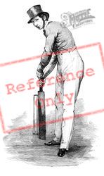19th Century Cricket Batsman, Generic