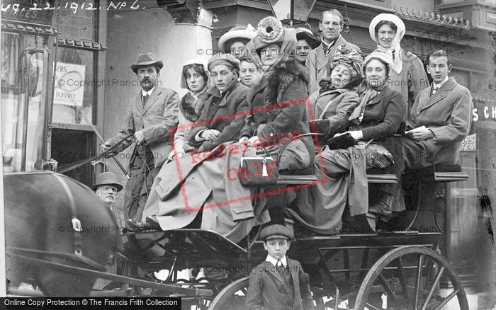 Photo of A Crowded Carriage 1912