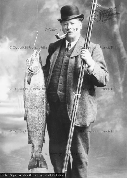 Photo of A Fisherman c.1900