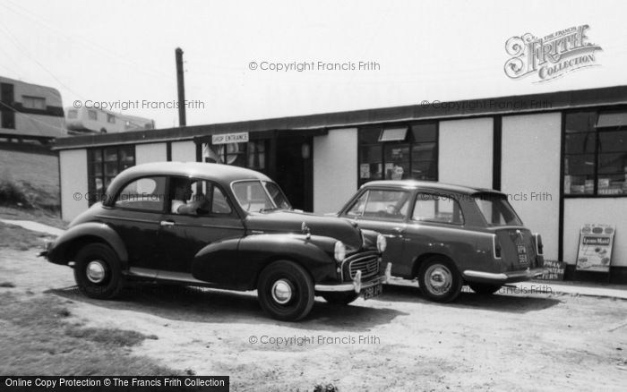 Photo of A Morris Minor And Austin A40 c.1960