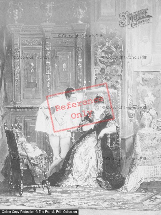Photo of A Proposal, Old Painting c.1880