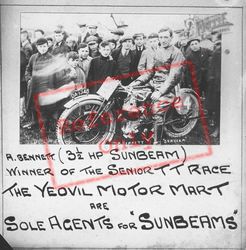 Advert For The Yeovil Motor Mart, Sole Agent For Sunbeams c.1922, Generic