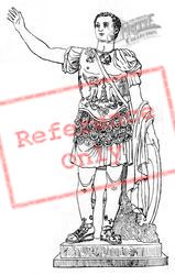 Artist's Impression Of A Marble Statue Of Titus In Armour In, Generic