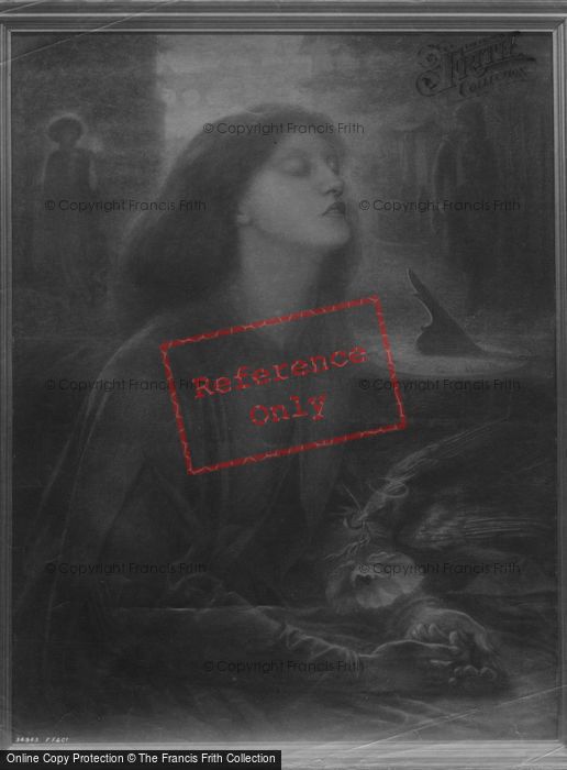 Photo of 'beata Beatrix' By Dante Gabriel Rossetti 1894