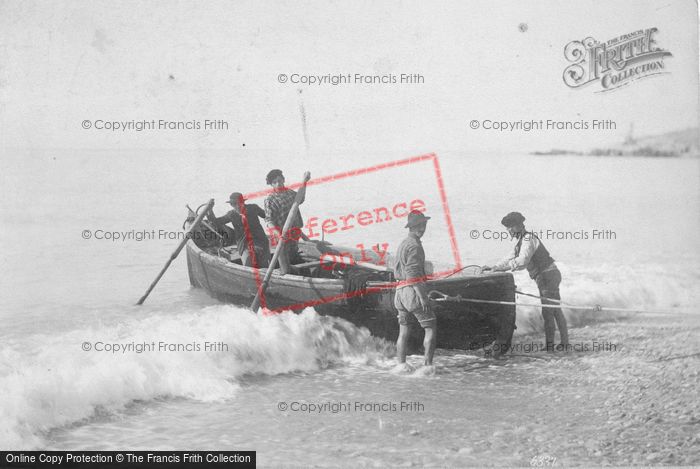 Photo of Boatmen c.1900