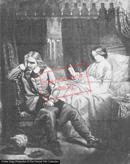 Photo of Cromwell Reproved By His Favourite Daughter, Lucy c.1880