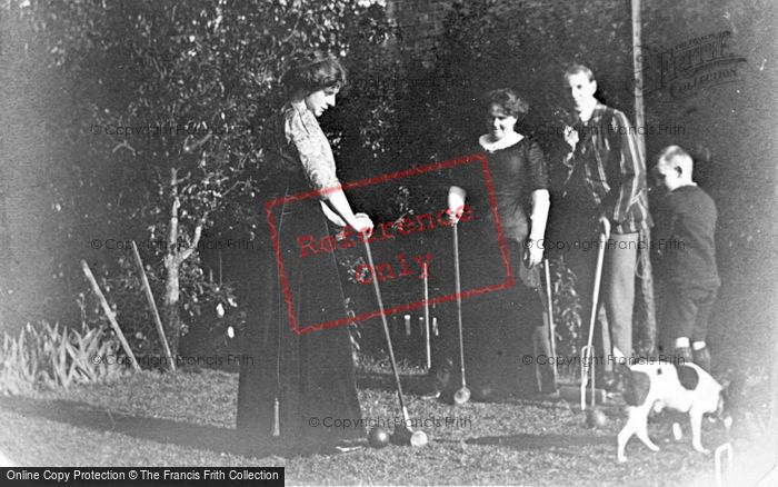 Photo of Croquet c.1912
