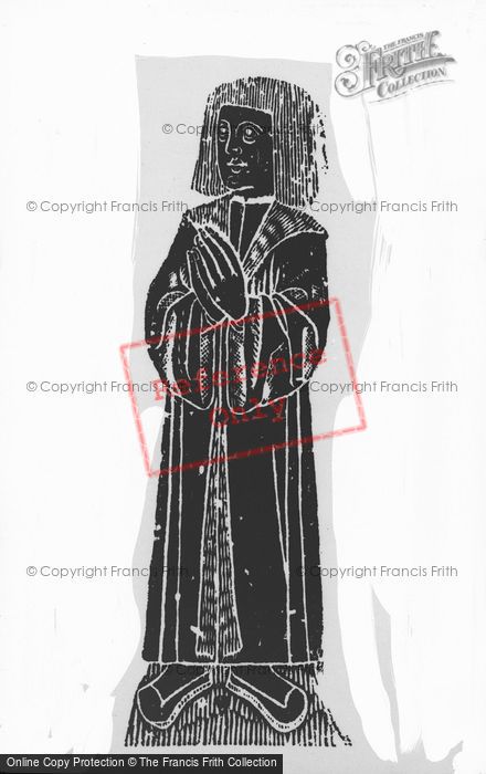 Photo of Engraving Of A Monk