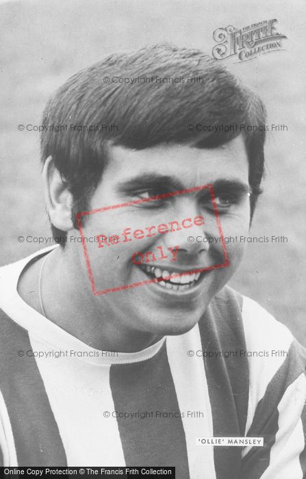Photo of Footballer Allan Mansley c.1960