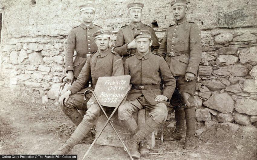 Special Subjects, German Soldiers in Macedonia 1918