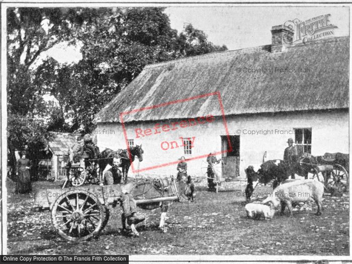 Photo of Irish Farm Yard c.1900