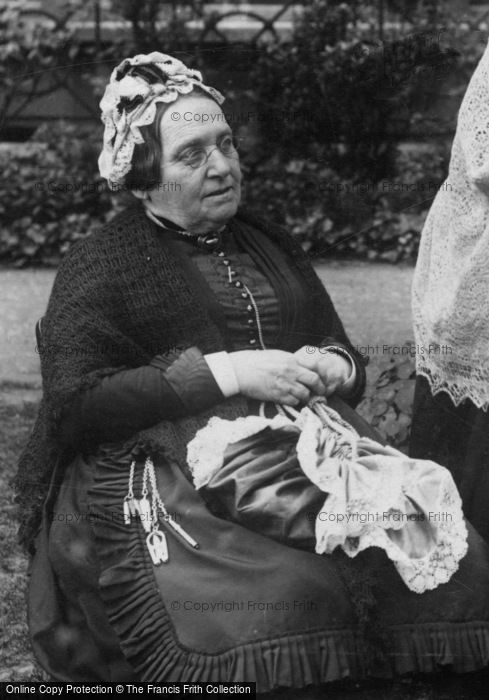 Photo of Lace Maker c.1890