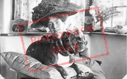 Lady With Billy The Dog c.1910, Generic