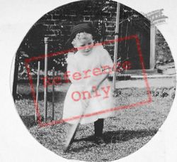 Little Girl Playing Cricket c.1912, Generic