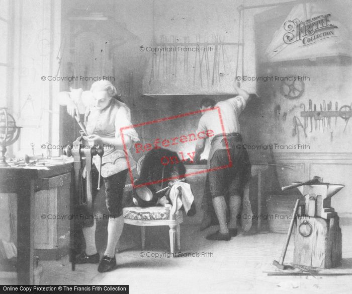 Photo of Louis 16th At The Forge Of Versailles By Carand 1782