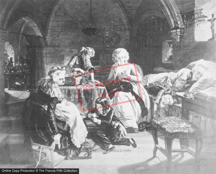 Photo of Louis Xvi And Family In The Temple By Ward 1792