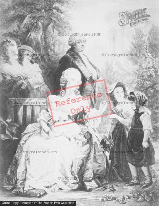 Photo of Marie Antoinette And Louis Xvi At Versailles By Muller 1782