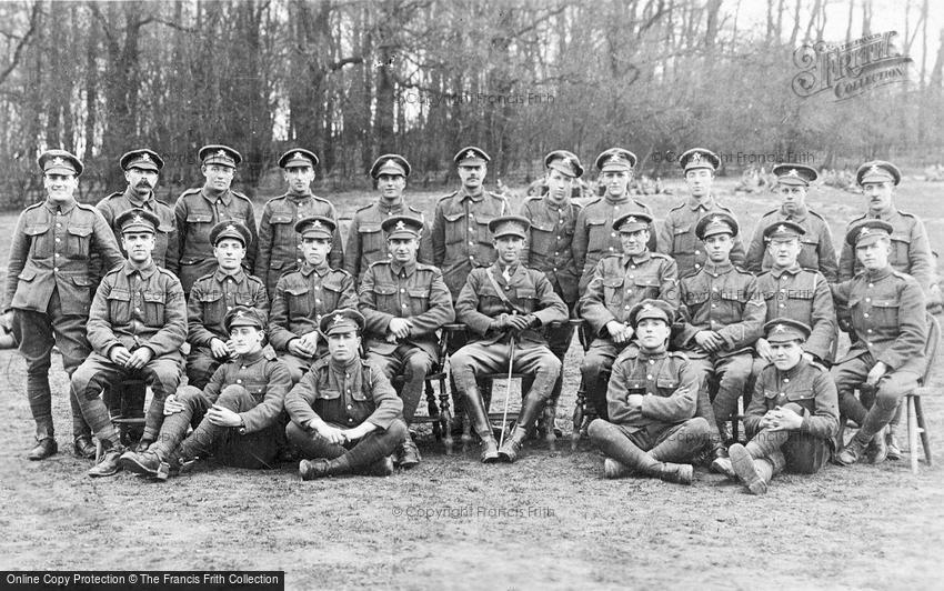 Special Subjects, Military Regiment c1918