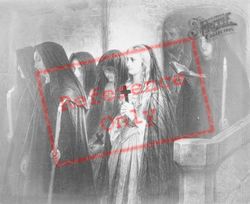 Old Painting, Nuns In Church, Generic