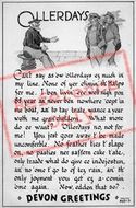Ollerdays 1932, Generic