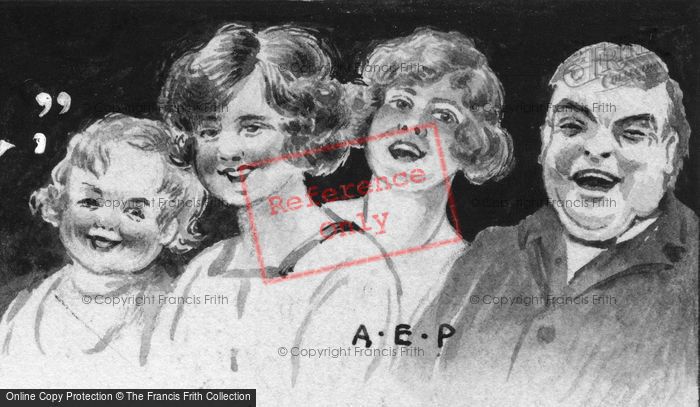 Photo of People Laughing 1923