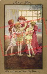 Peter Pan - The Return Of The Children - Artist Barham c.1910, Generic