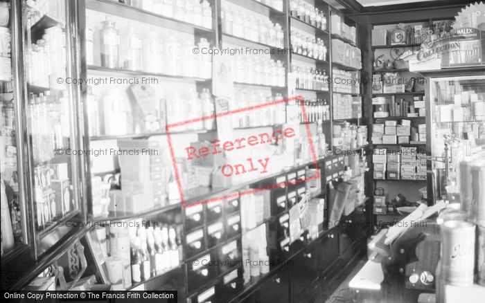 Photo of Pharmacy Interior c.1950