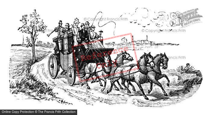 Photo of Sketch Of A Coach And Horses