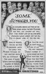 'some' Singers, You 1923, Generic