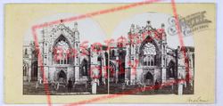 Stereoscopic View By Frith Of Melrose Abbey c.1856, Generic