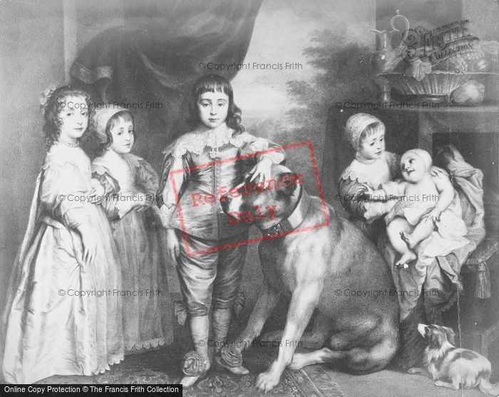 Photo of The Five Eldest Children Of Charles I, By Van Dyck 1637