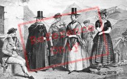 Welsh Costumes 1851 By H Jones, Generic